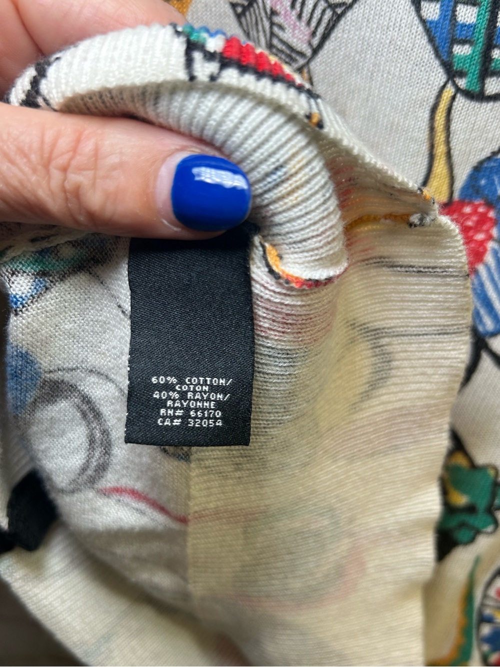 Anthropologie Imelda Shoe Print Cardigan Novelty Quirky Fun Sweater Size Small - Picture 6 of 6
